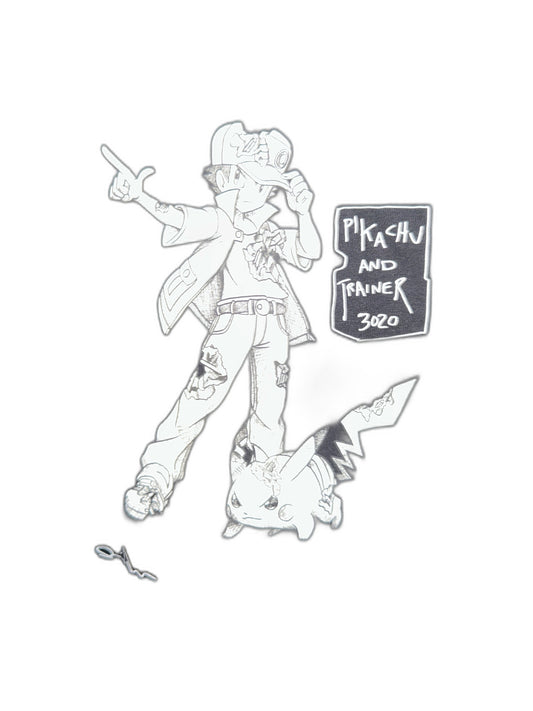 New Pokemon Daniel Arsham Pokémon Shirt Ash Size Xs Mens