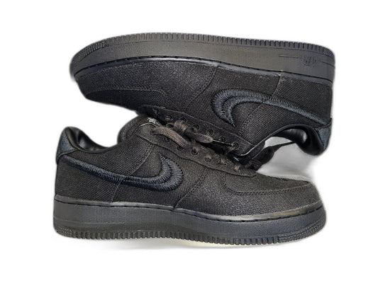 New Nike Stussy Air Force 1 Black Size 11 Mens CZ9084001