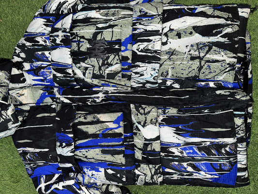 New Amiri Paint Splatter Puffer Size L Mens