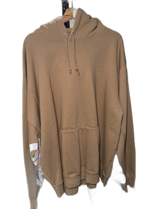 New Supreme Cropped Panels Hooded Sweatshirt Size Xxl Mens