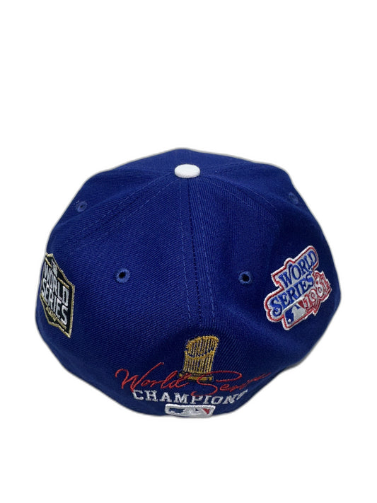 New Era La Dodgers Custom Allover Size 7 3/8