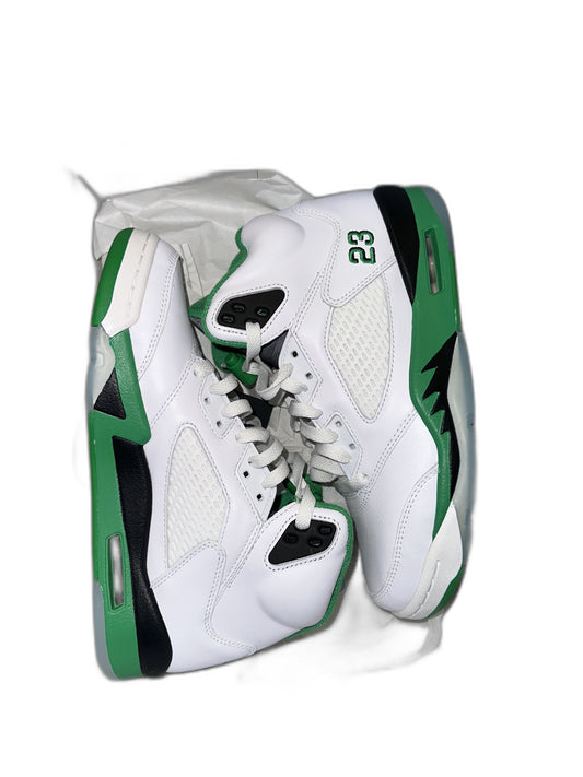 New Air Jordan 5 Lucky Green Size 9 Womens DD9336-103
