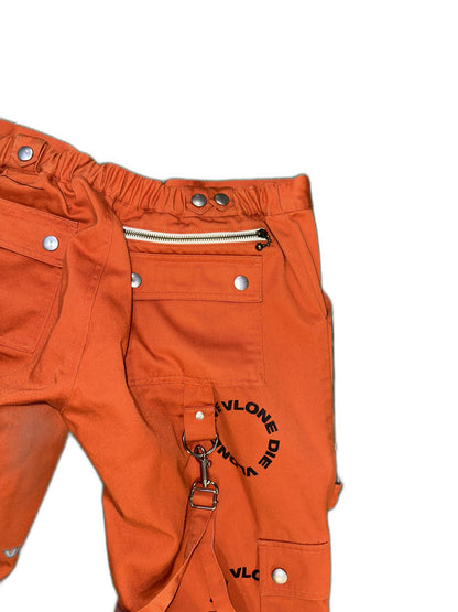 Vlone Bondage Pants Orange Size W34 Mens