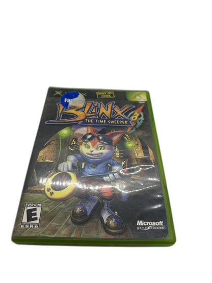 Microsoft Xbox Og Blinx Time Sweeper CIB Tested