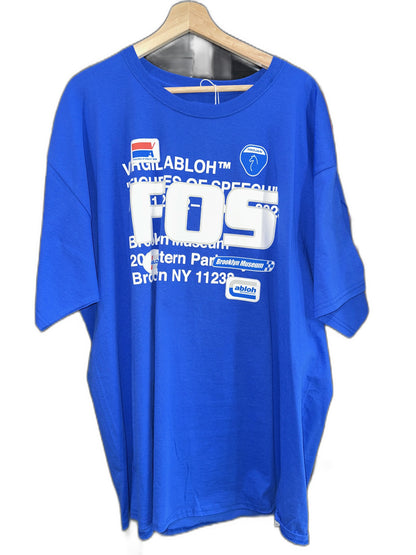 New Off White Virgil Abloh Fos Sunroof Trojan Horse Champion Tee Size Xxl Mens