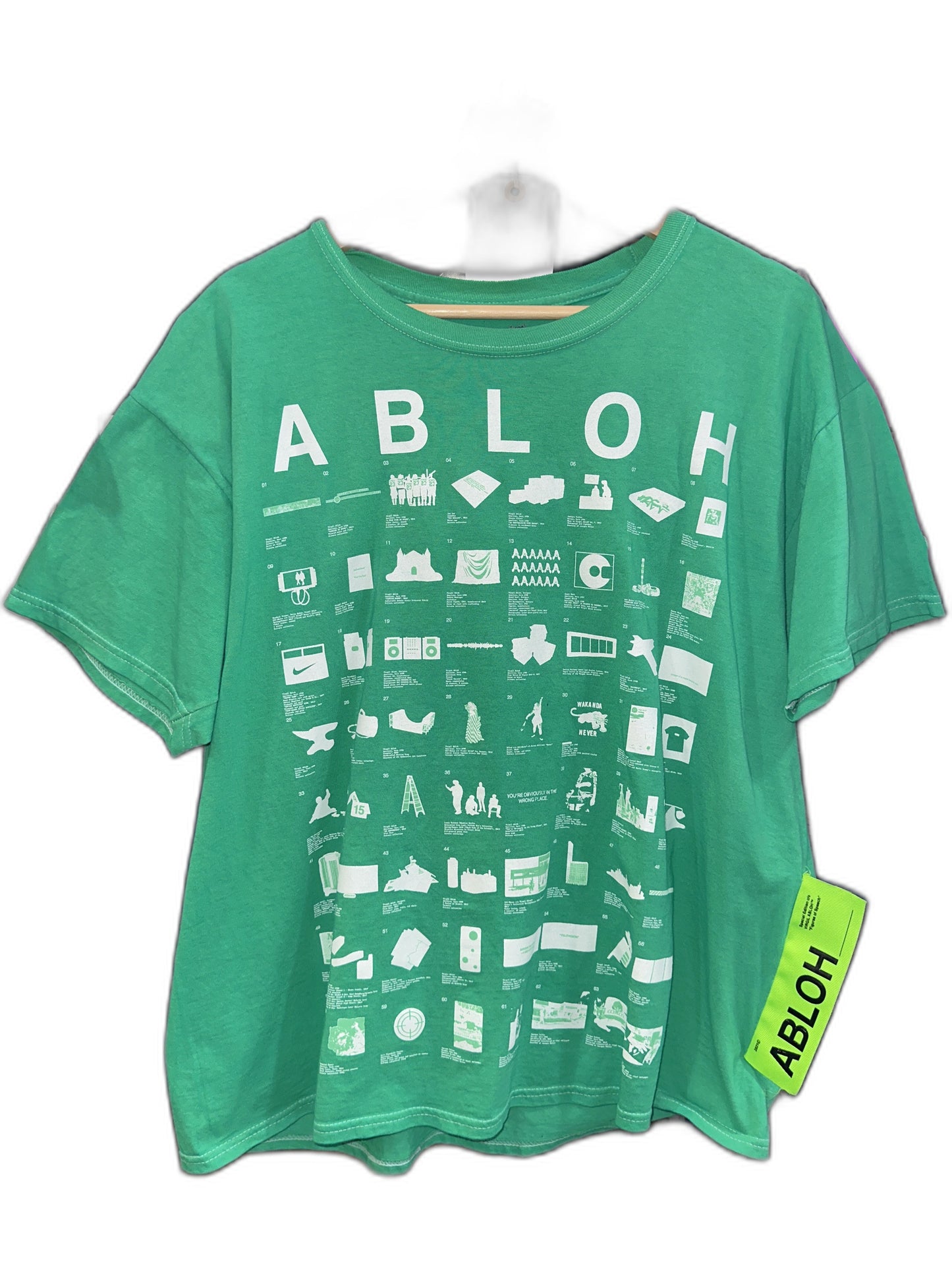 Off White Virgil Shirt Green Size M Mens