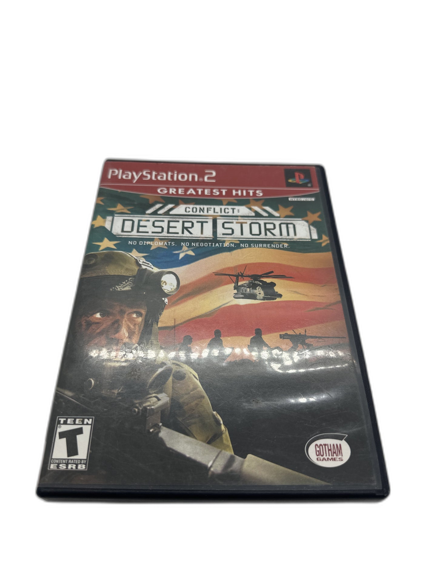 Sony PS2 Conflict Desert Storm CIB Tested