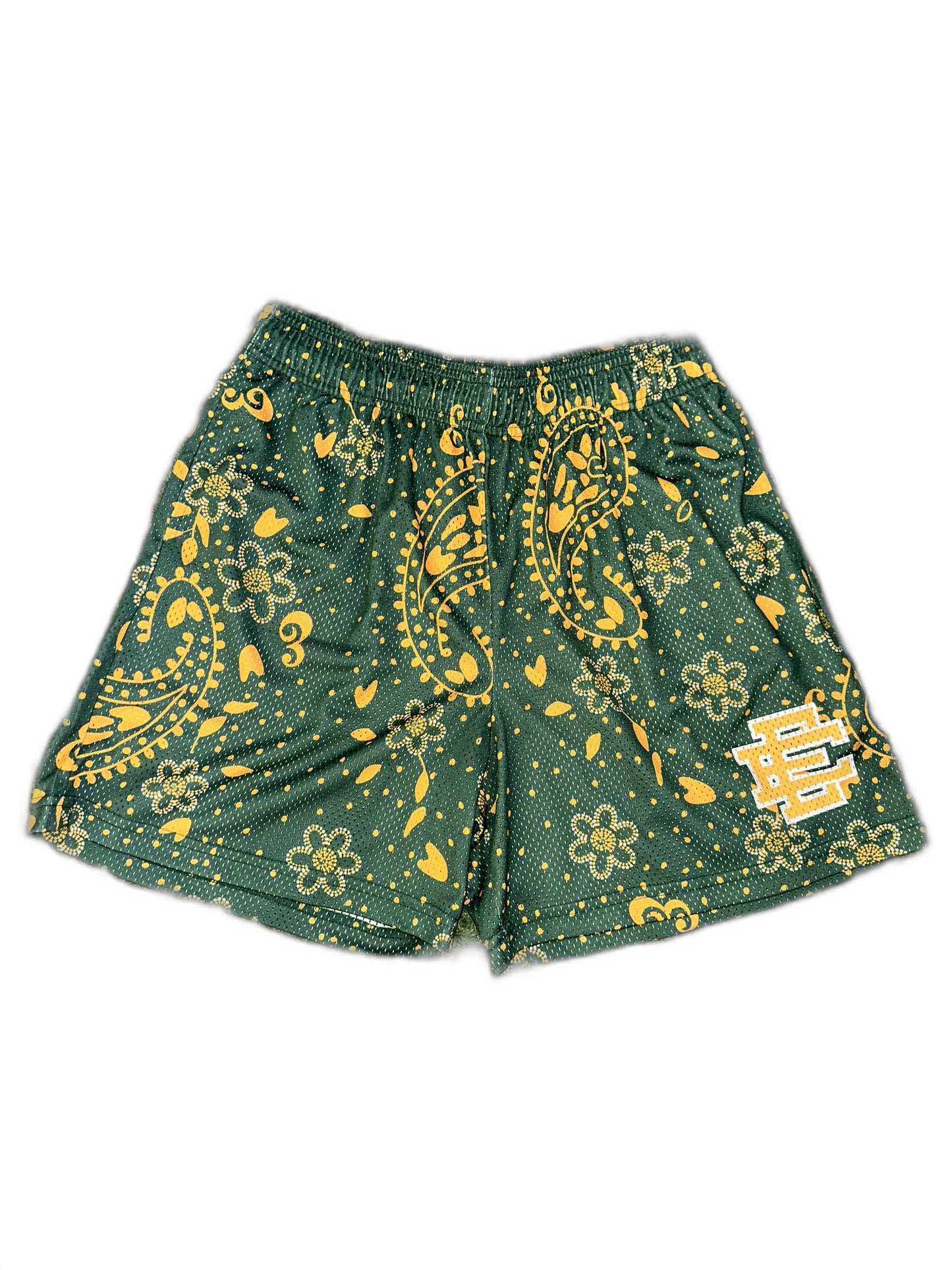 New Eric Emmanuel Ee Paisley Shorts Size Xl Mens