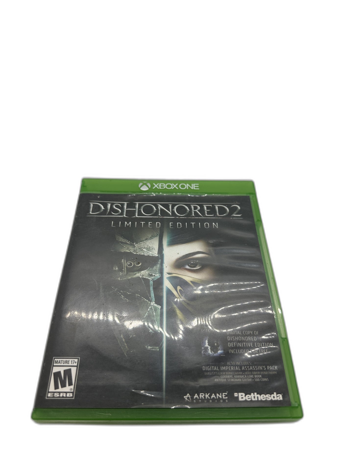 Microsoft Xbox One Dishonored 2 Limited Edition CIB Tested