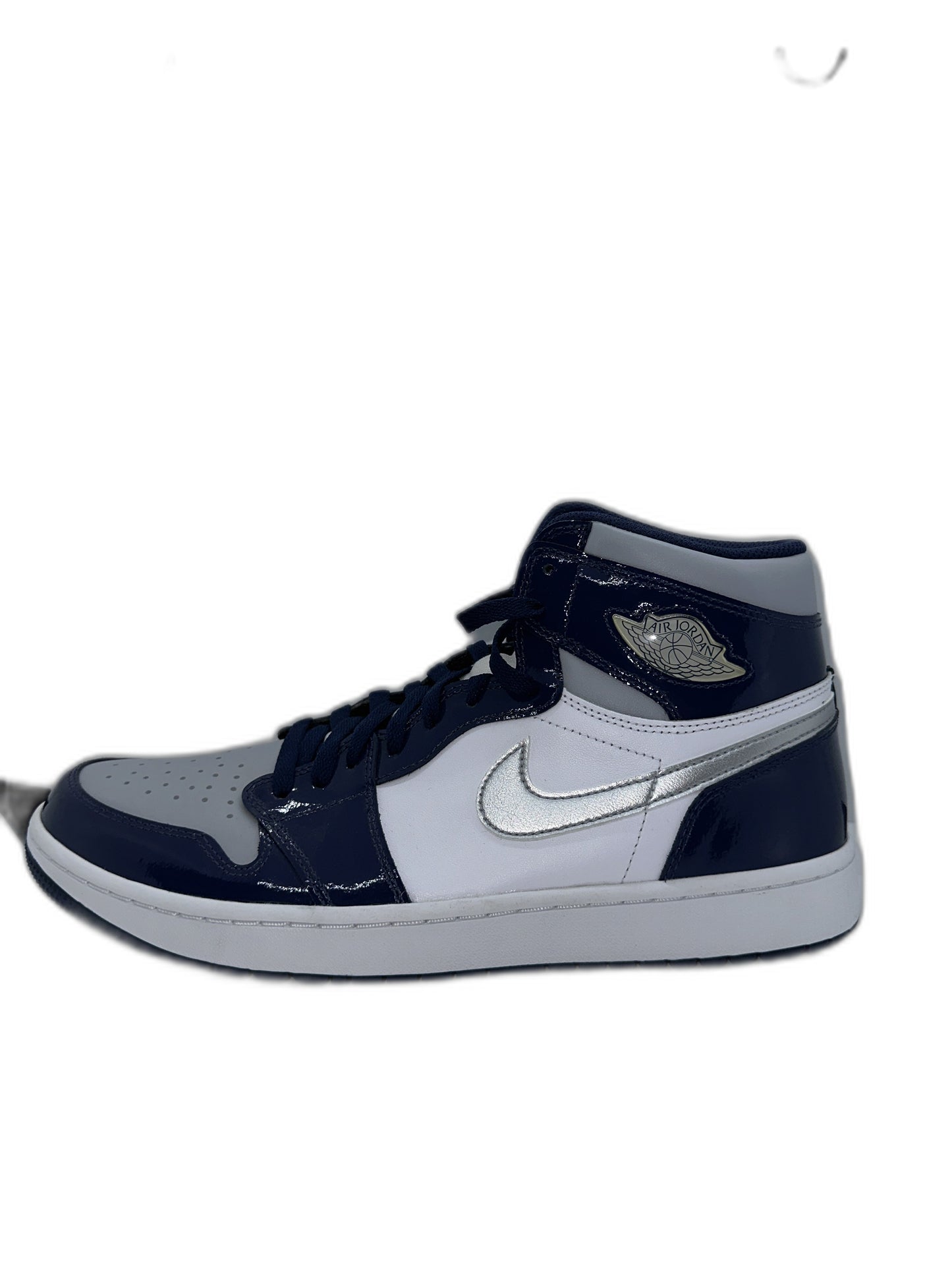 New Air Jordan 1 Golf Patent Midnight Navy Size 12.5 Mens DQ0660100