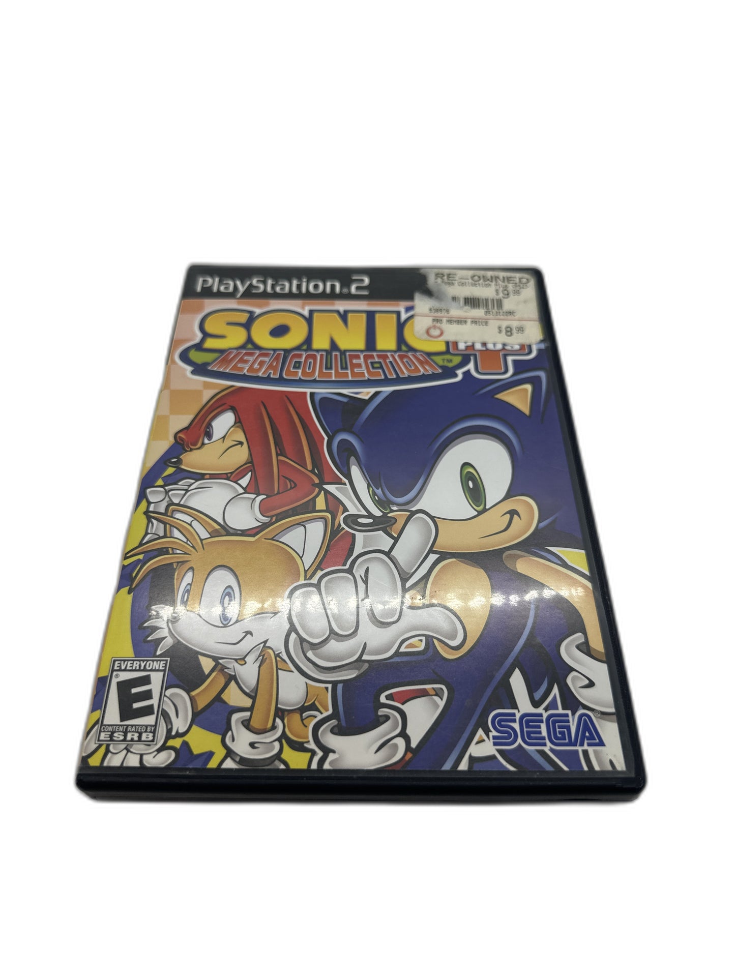Sony PS2 Sonic Mega Collection Plus CIB Tested