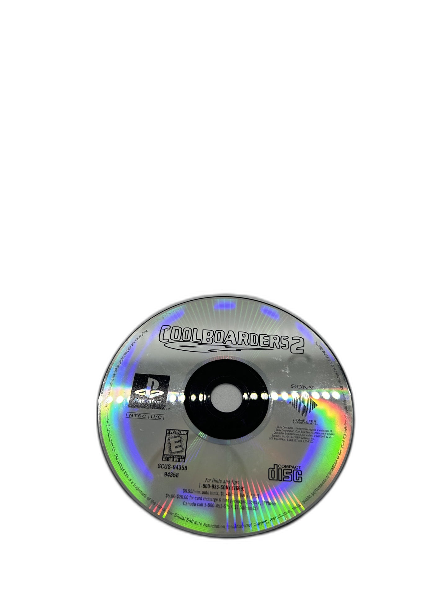 Sony PS1 Coolboarders 2 Tested