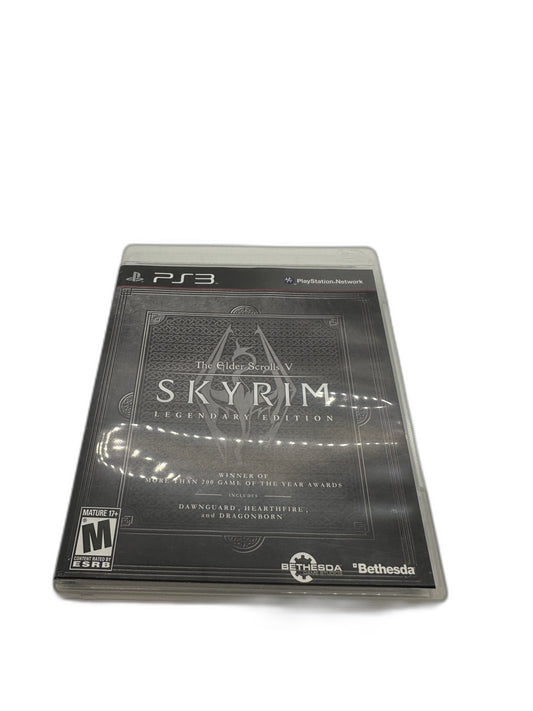 Sony PS3 Skyrim CIB Tested