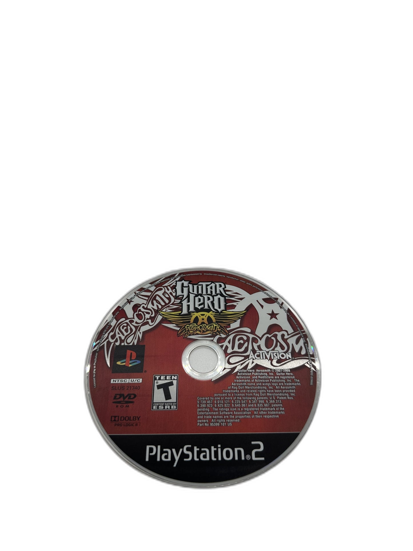 Sony PS2 Guitar Hero Aerosmith Tested