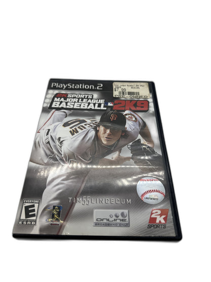 Sony PS2 Major League Baseball 2K9 CIB Tested