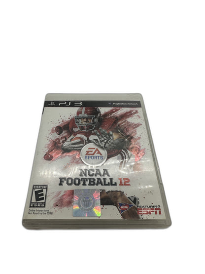 Sony PS3 Ncaa Football 12 CIB Tested