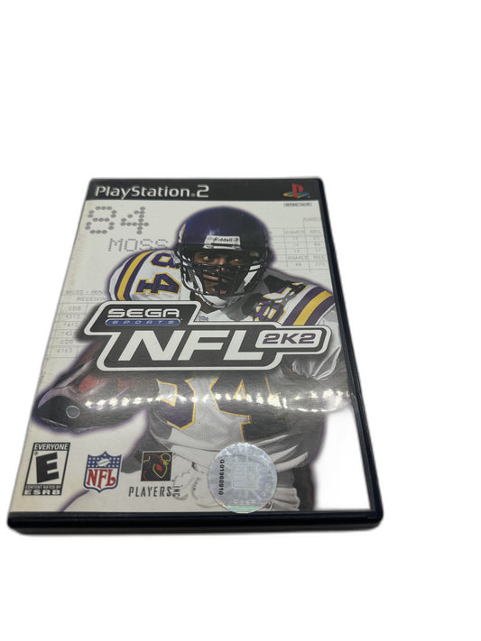 Sony PS2 Sega Nfl 2K2 CIB Tested