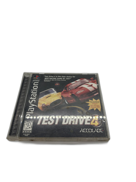 Sony PS1 Test Drive 4 CIB Tested