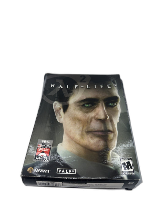 Pc Half Life 2 Big Box G Man CIB Tested