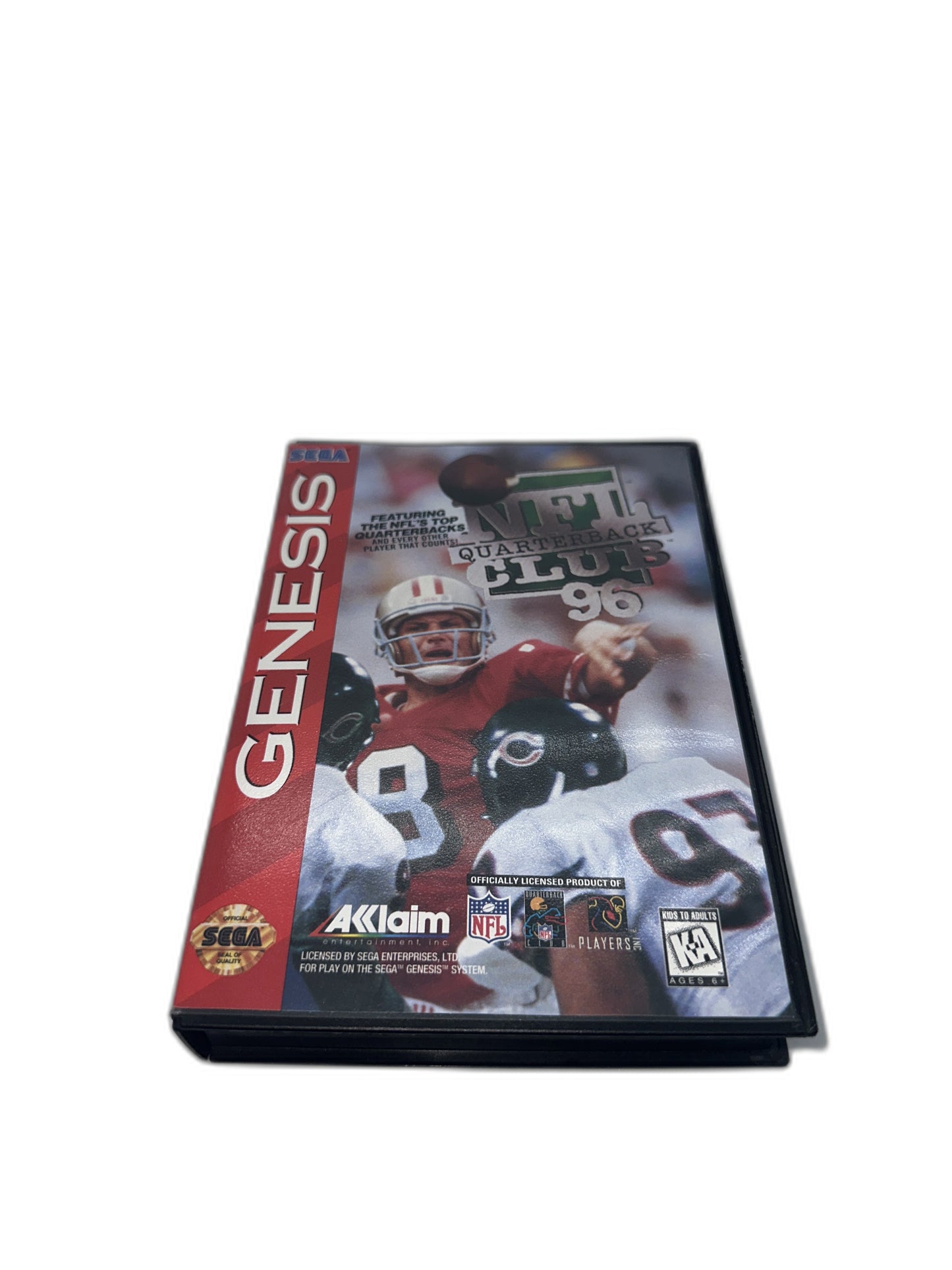 Sega Genesis Nfl Quarterback Club 96 CIB Tested