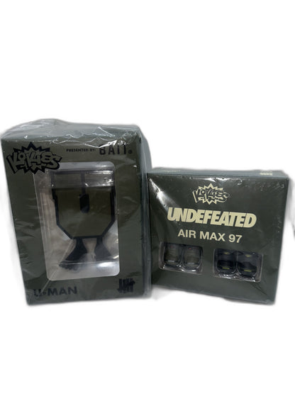 New Undefeated Nike Air Max 97 & Kokies U-Man Figures Set Sealed