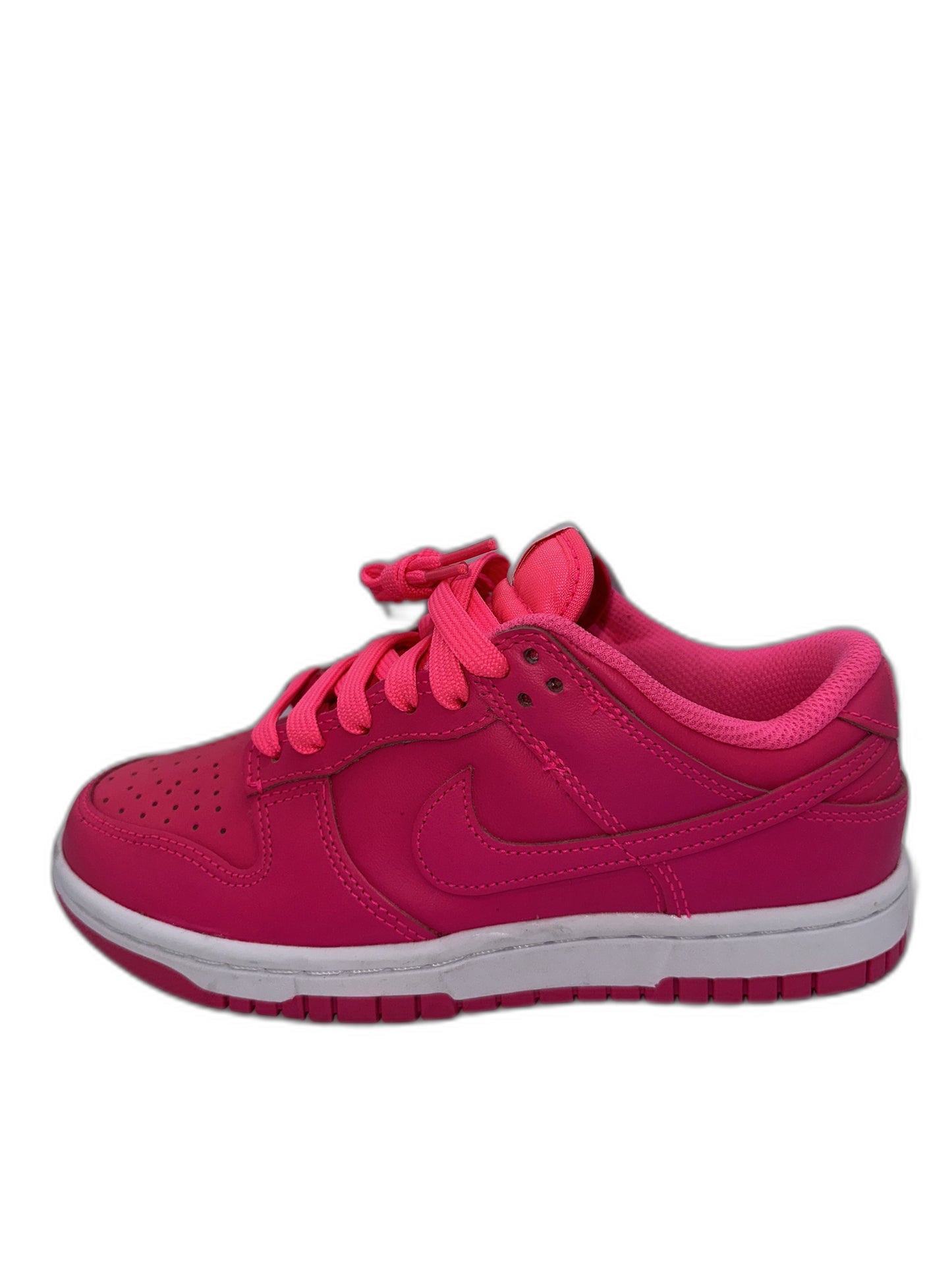 New Nike Dunk Hyper Pink Size 5 Womens DZ5196-600