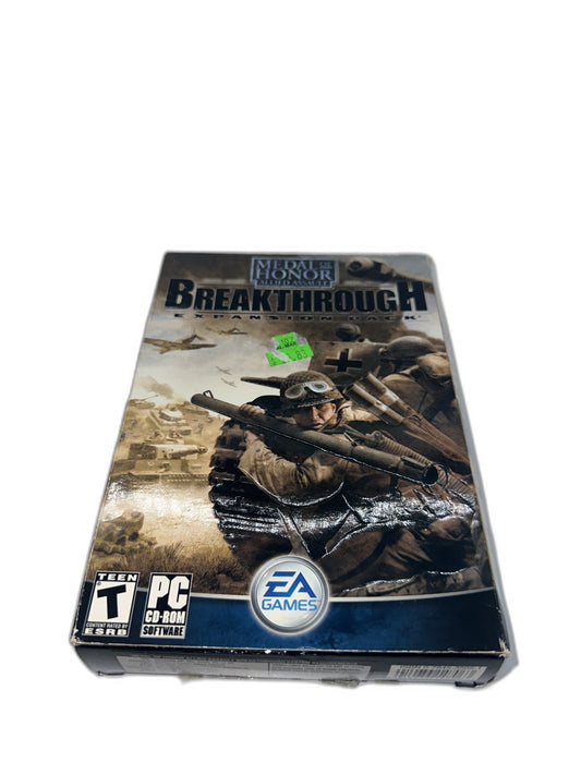 Pc Medal Of Honor Breakthrough Expansion Big Box CIB Tested