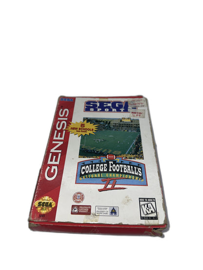 Sega Genesis College Football National Champs 2 CIB Tested