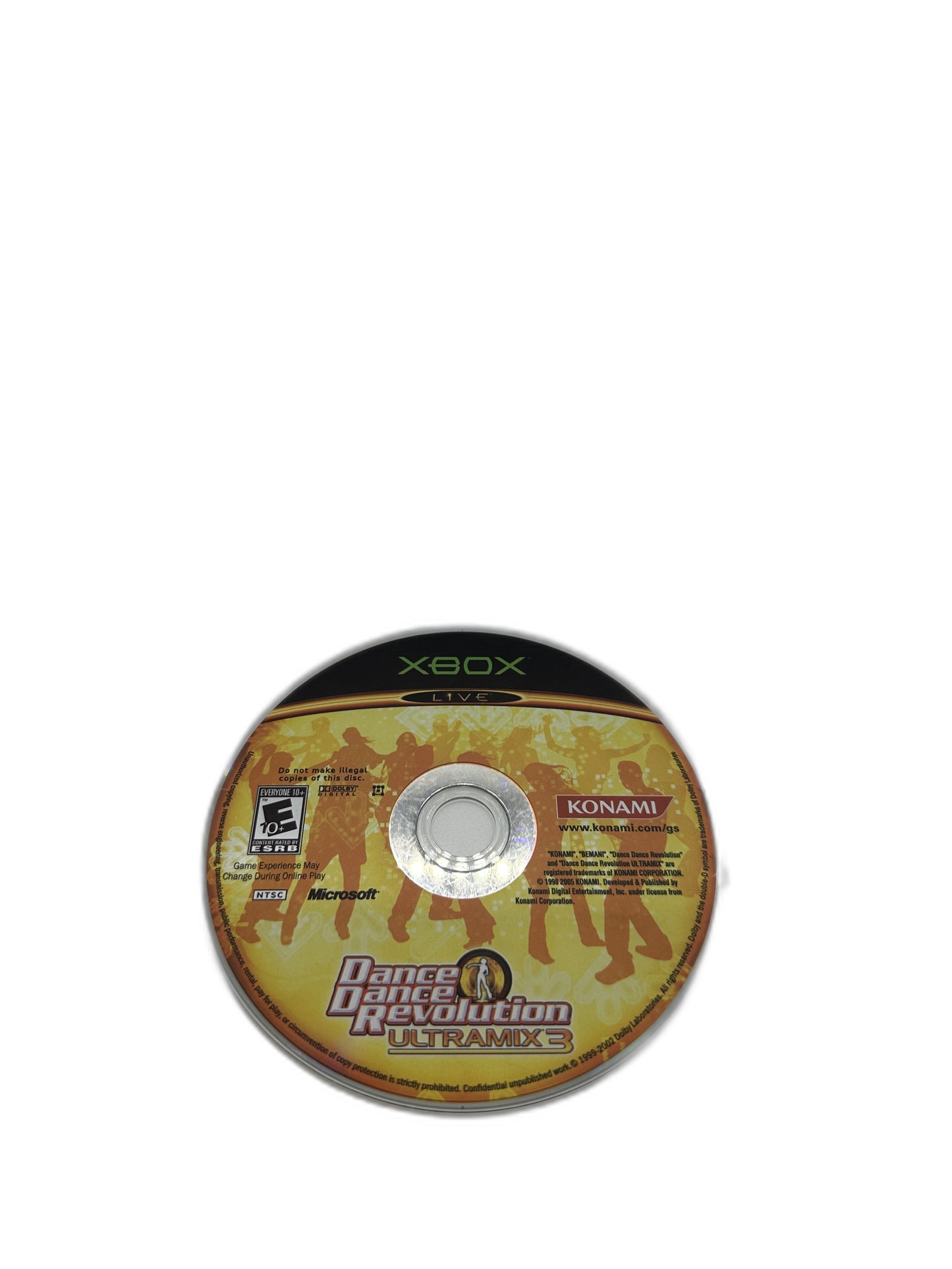 Microsoft Xbox Og Ddr Ultramix 3 Tested