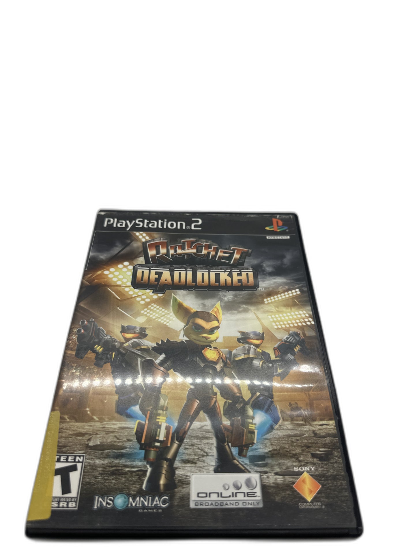 Sony PS2 Ratchet Deadlocked CIB Tested
