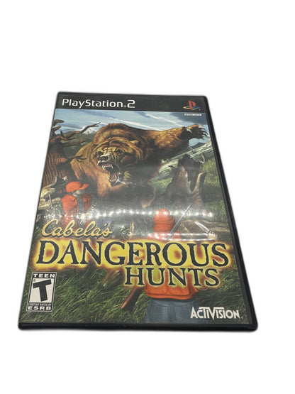 Sony PS2 Cabela'S Dangerous Hunts CIB Tested