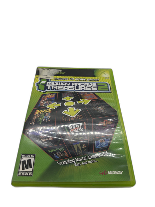 Microsoft Xbox Og Midway Arcade Treasures 2 Tested
