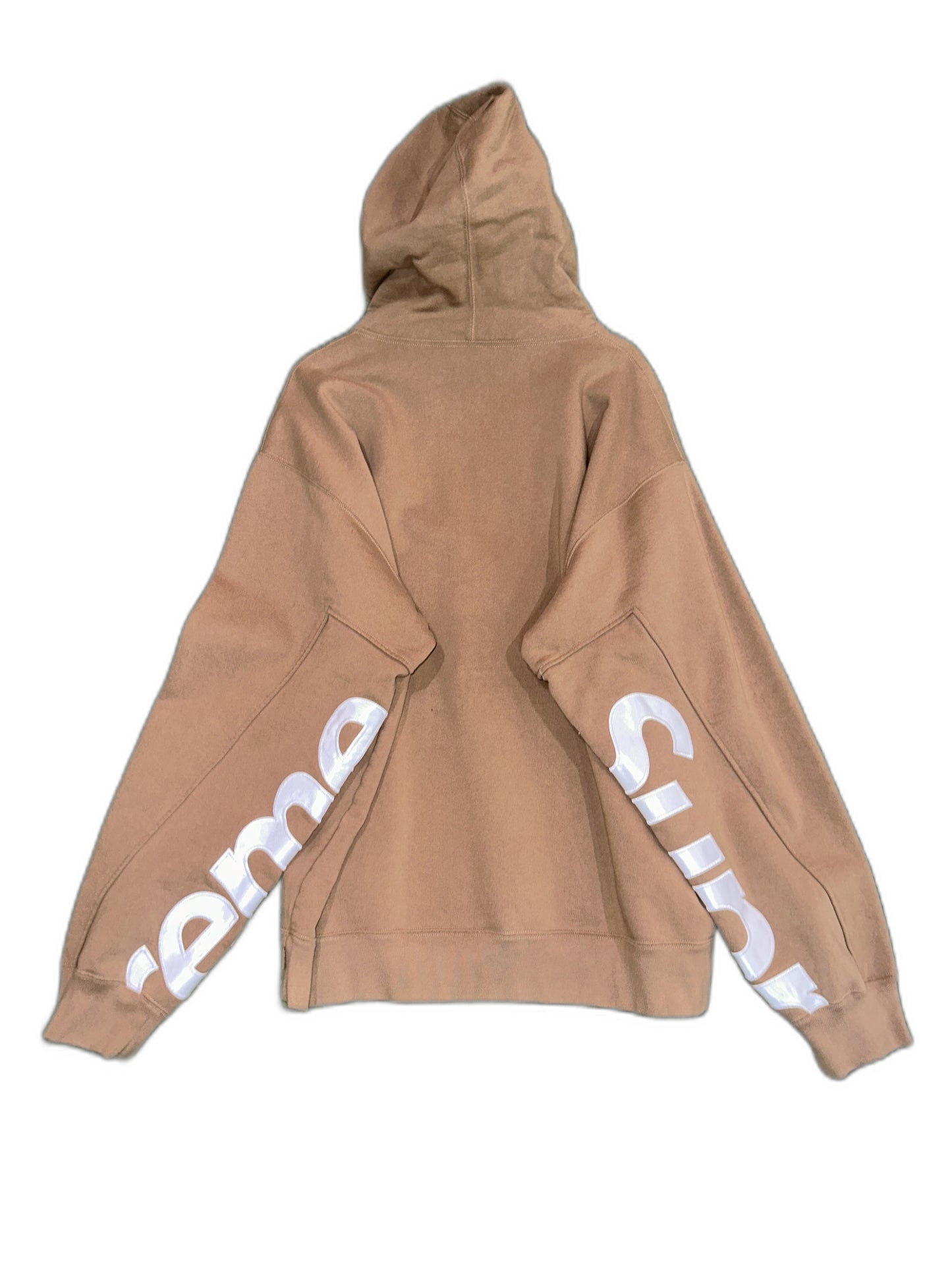 New Supreme Cropped Panels Hooded Sweatshirt Size Xxl Mens