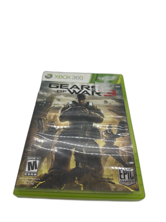 Microsoft Xbox 360 Gears Of War 3 CIB Tested