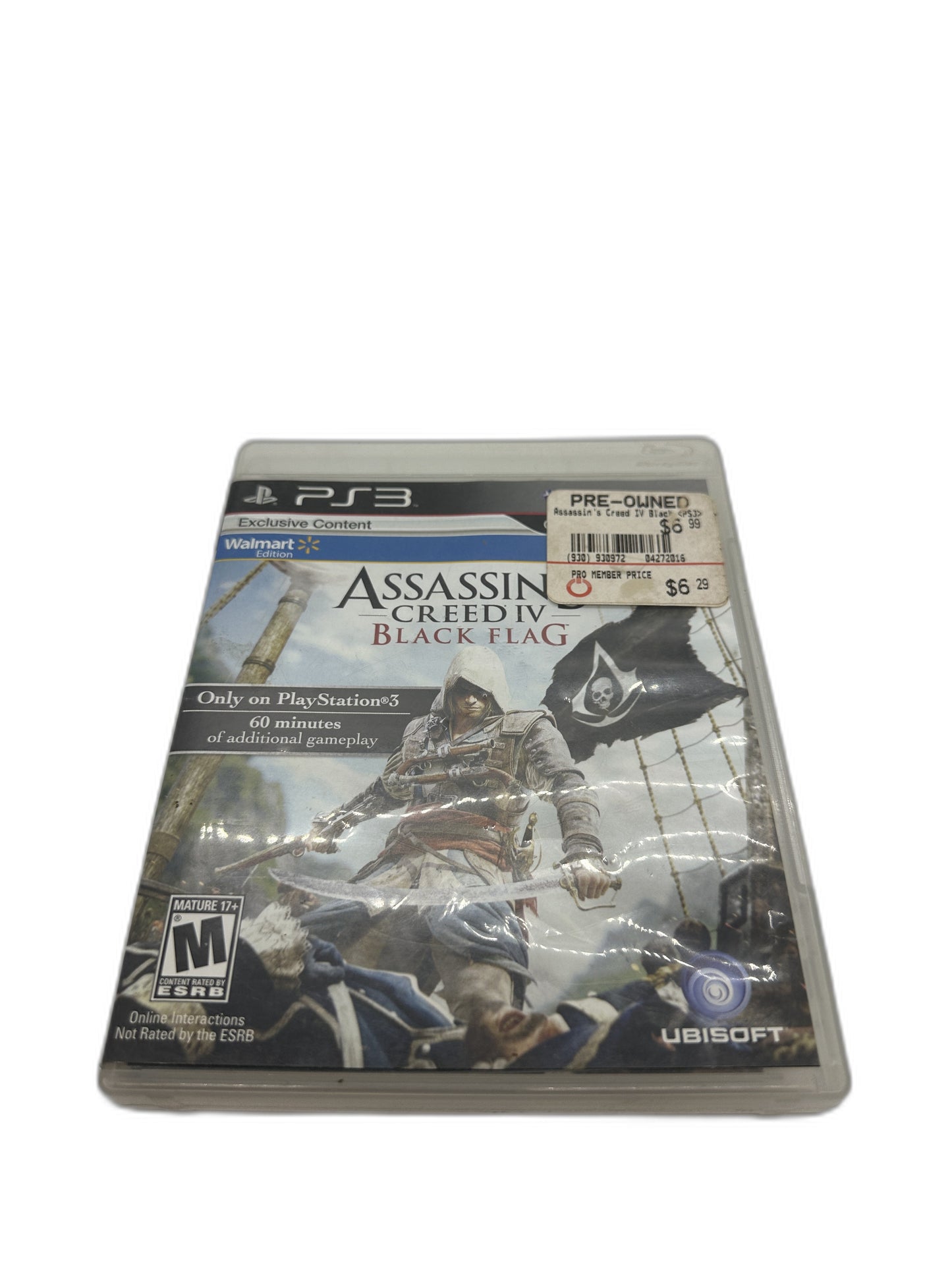 Sony PS3 Assassins Creed 4 Black Flag CIB Tested