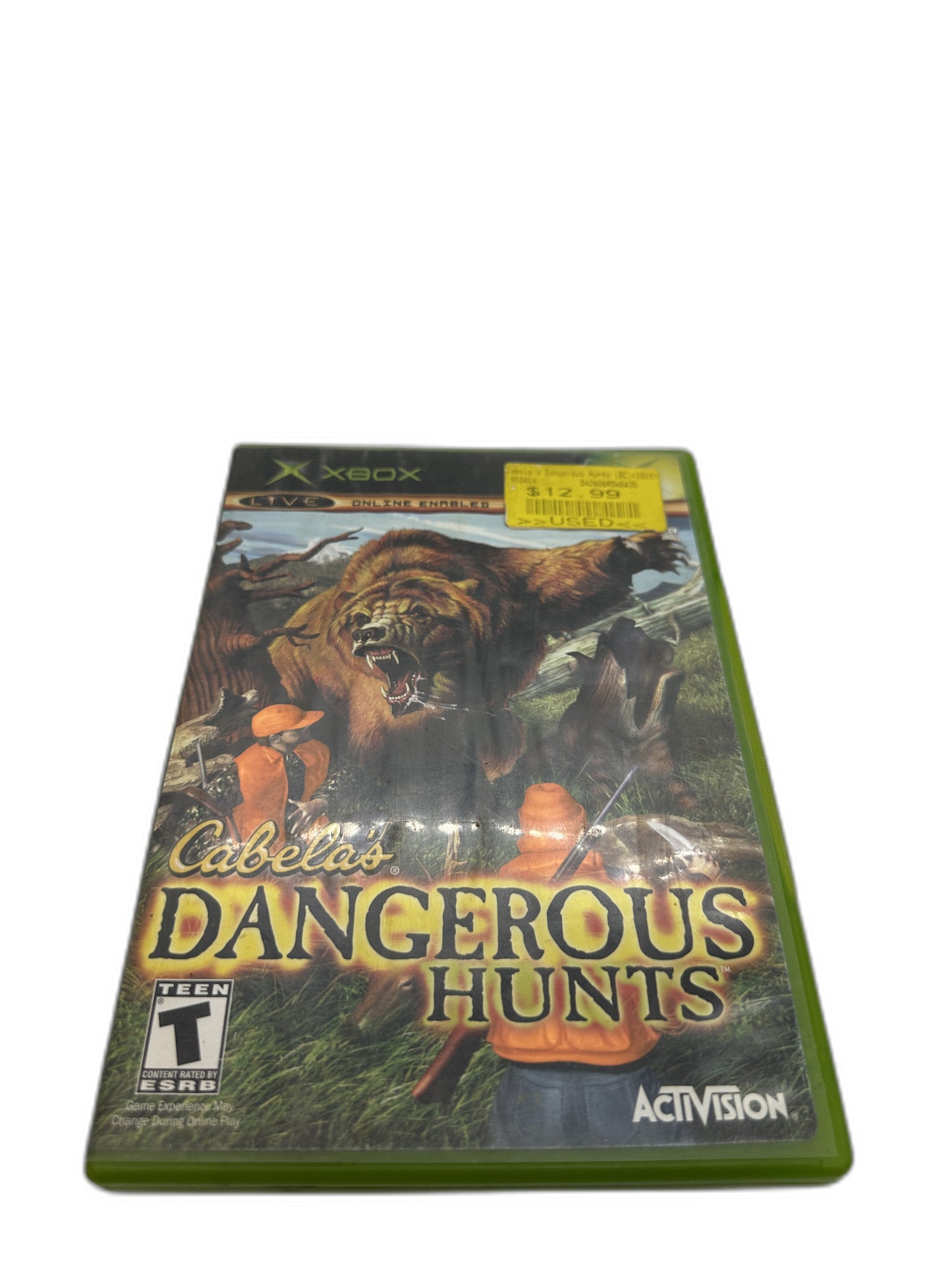 Microsoft Xbox Og Cabelas Dangerous Hunts Tested