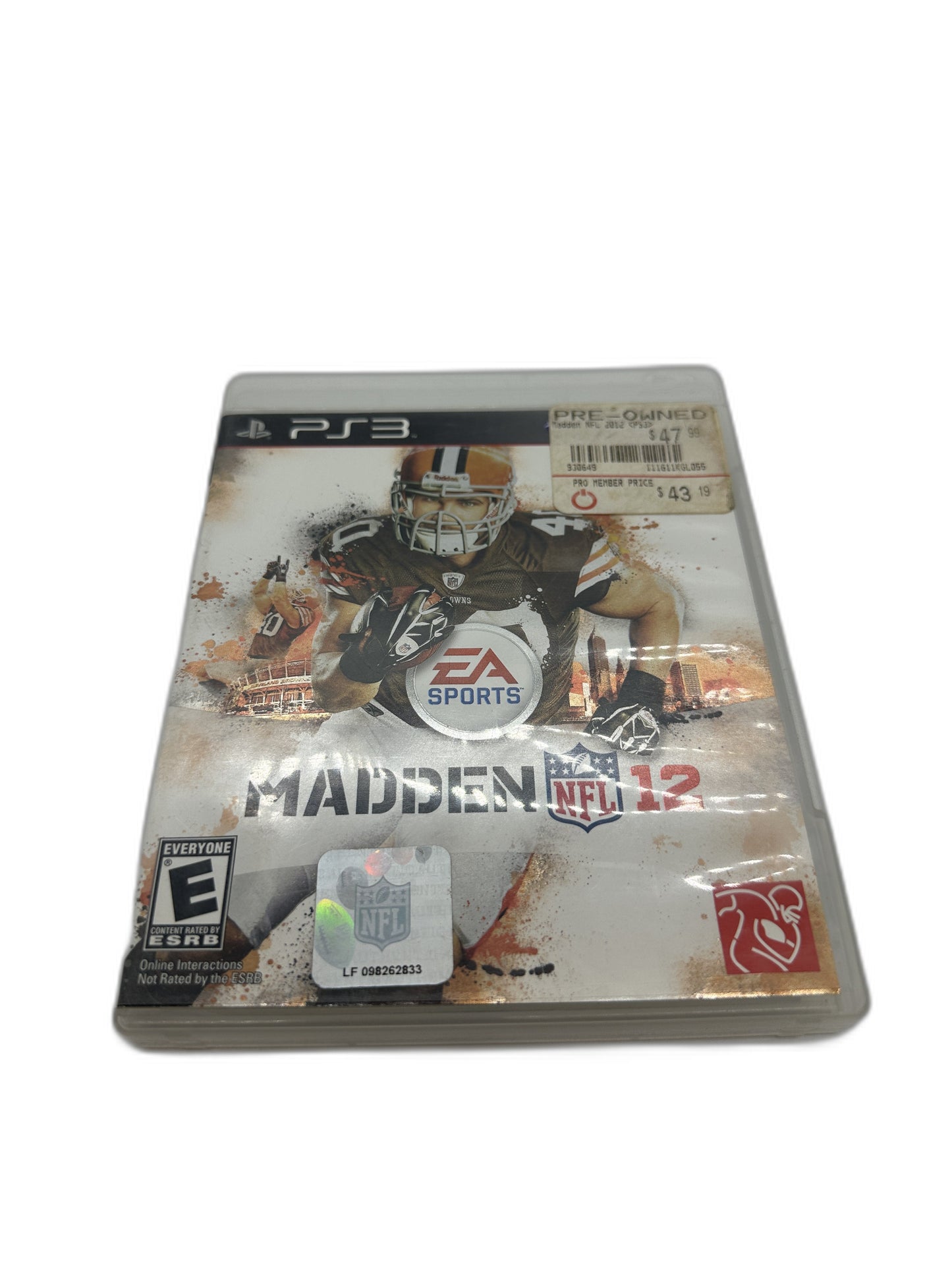 Sony PS3 Madden 12 CIB Tested