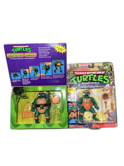 New Tmnt Teenage Mutant Ninja Turtles Mutatin’ Mikey Michelangelo Storage Shell