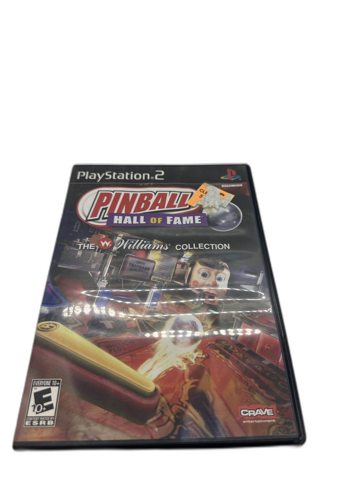 Sony PS2 William'S Pinball Hall Of Fame CIB Tested