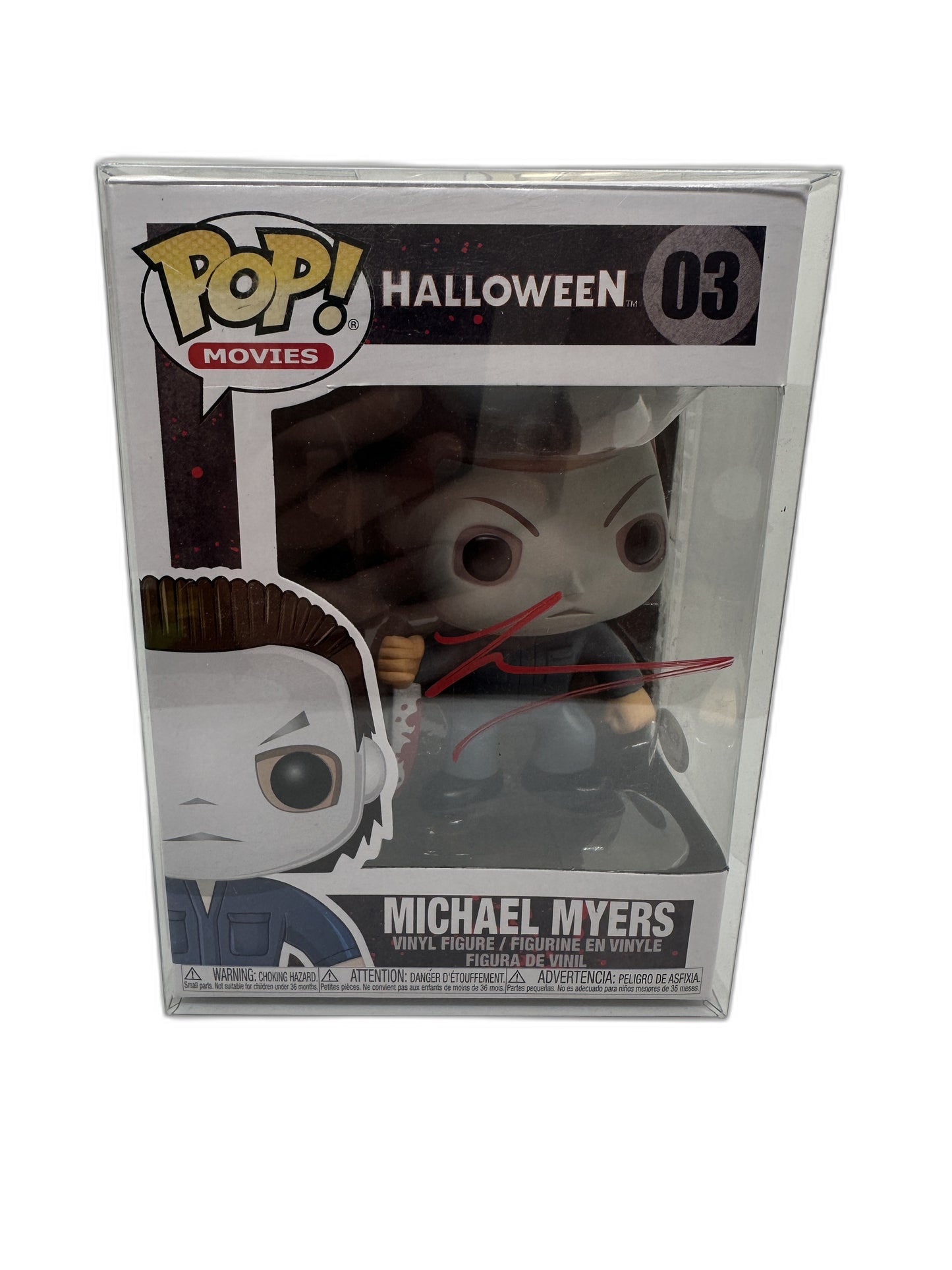 New Funko Pop Michael Myers Autographed Jjc #3