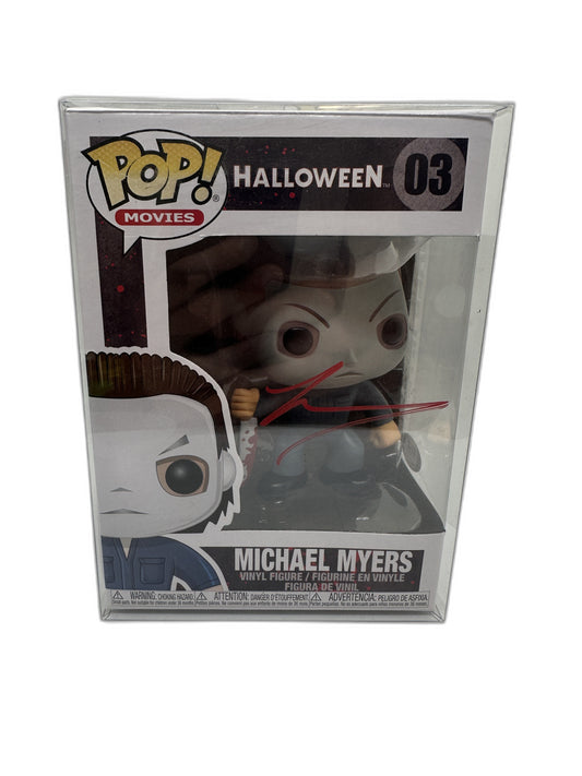 New Funko Pop Michael Myers Autographed Jjc #3