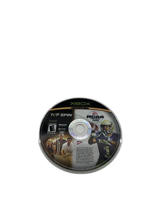 Microsoft Xbox Og Nca Football 2005 / Topspin Tested