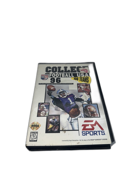 Sega Genesis College Football 96 CIB Tested