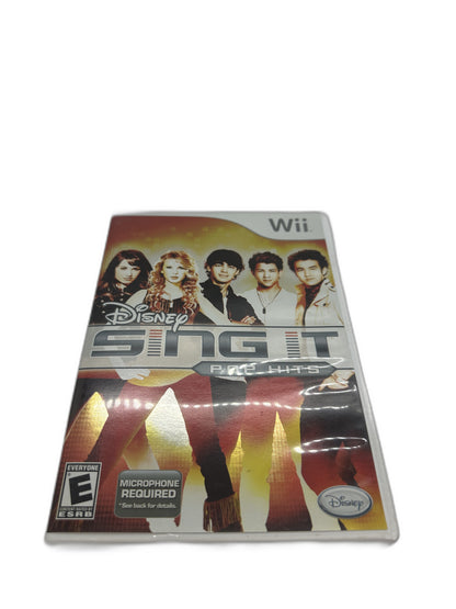 Nintendo Wii Disney Sing It Pop Hits Tested