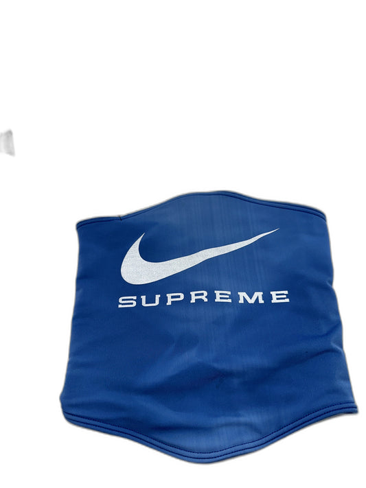 New Supreme Blue Nike Neck Warmer