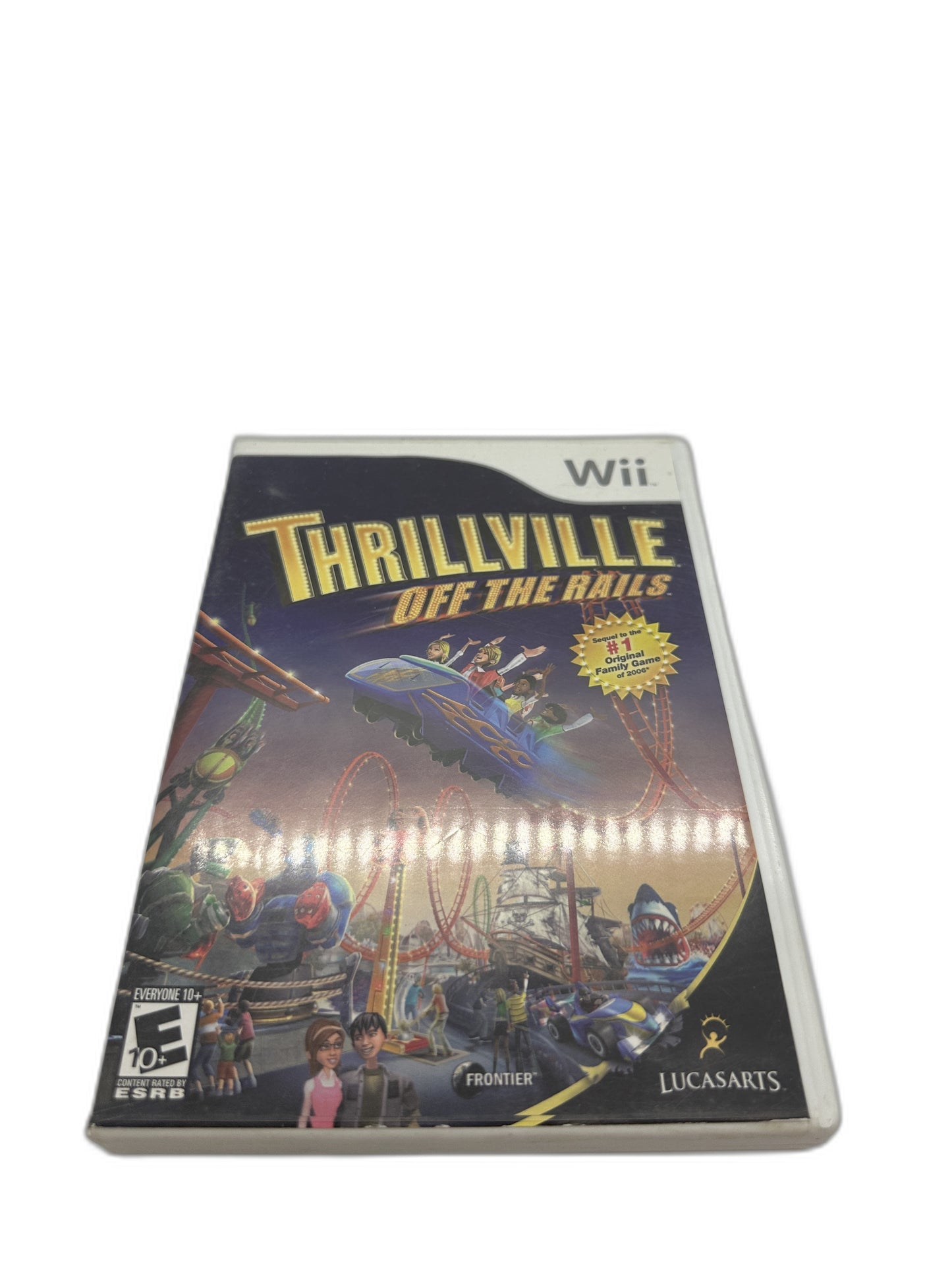 Nintendo Wii Thrillville Off The Rails CIB Tested