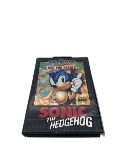 Sega Genesis Sonic Hedgehog (Not For Resale) Tested