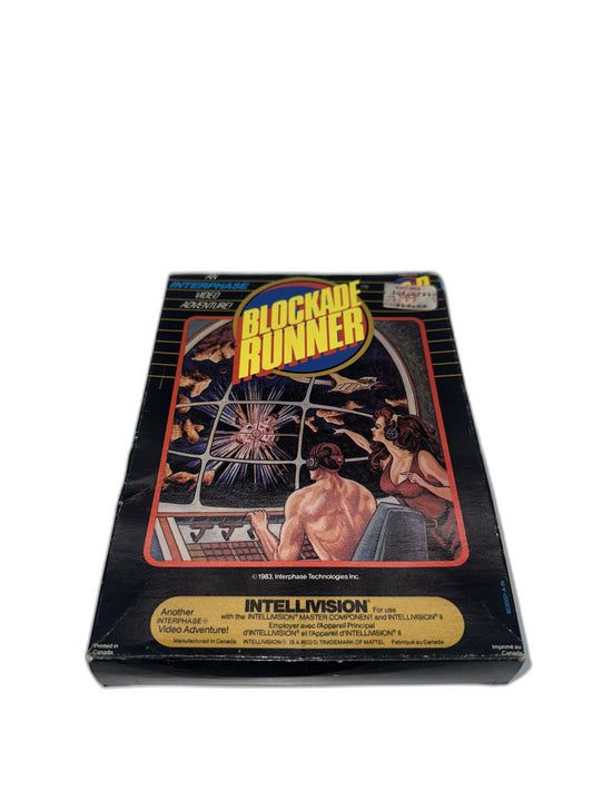 Mattel Intellivision Blockade Runer CIB Tested