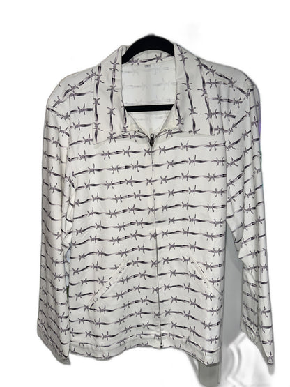 New Bravest Studios Barbed Wire Jacket Size L Mens