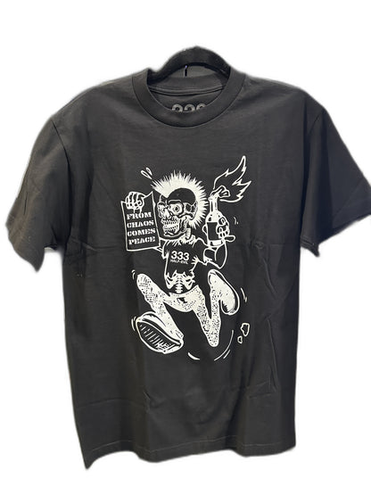 New Half Evil Skeleton Shirt Size M Mens